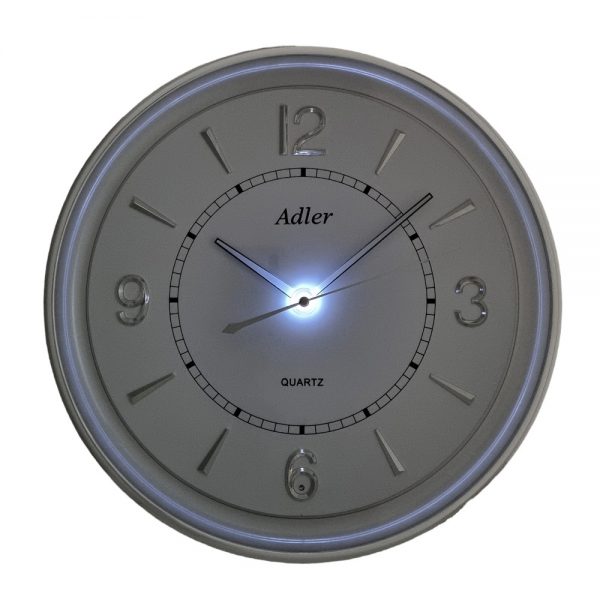 Zegar Adler PW164 biały 340mm